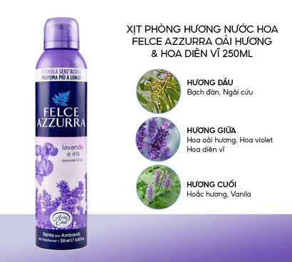 Chai Xịt Phòng Hương Nước Hoa FELCE AZZURRA - Ý_thumbnail_4