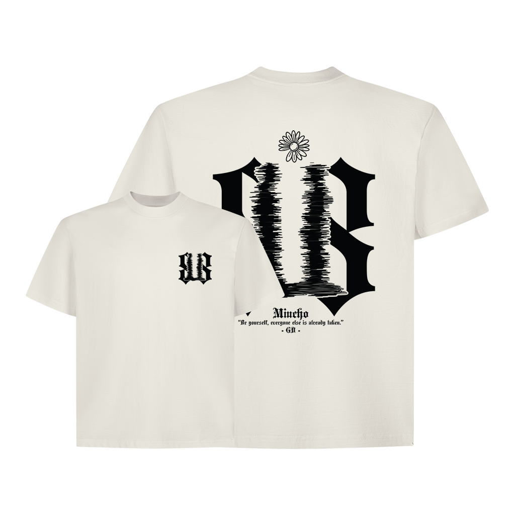 Áo phông boxy 2308 Miucho Club chất vải cotton 2 chiều cao cấp basic unisex in mix_thumbnail_0