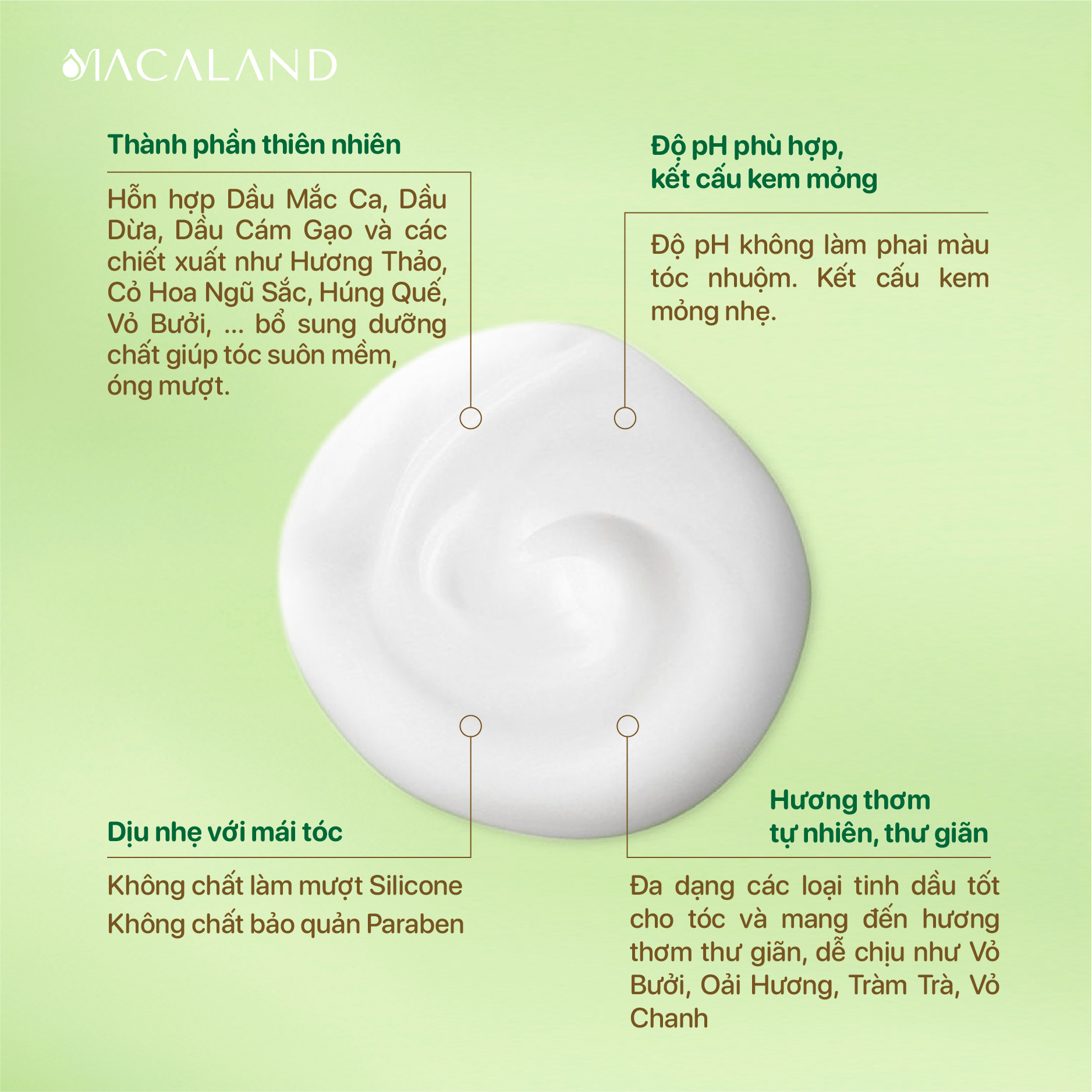 Combo Dầu gội cho tóc nhuộm và Dầu xả giữ màu MACALAND 500ml dưỡng tóc mềm mượt chắc khỏe, phục hồi hư tổn_thumbnail_8