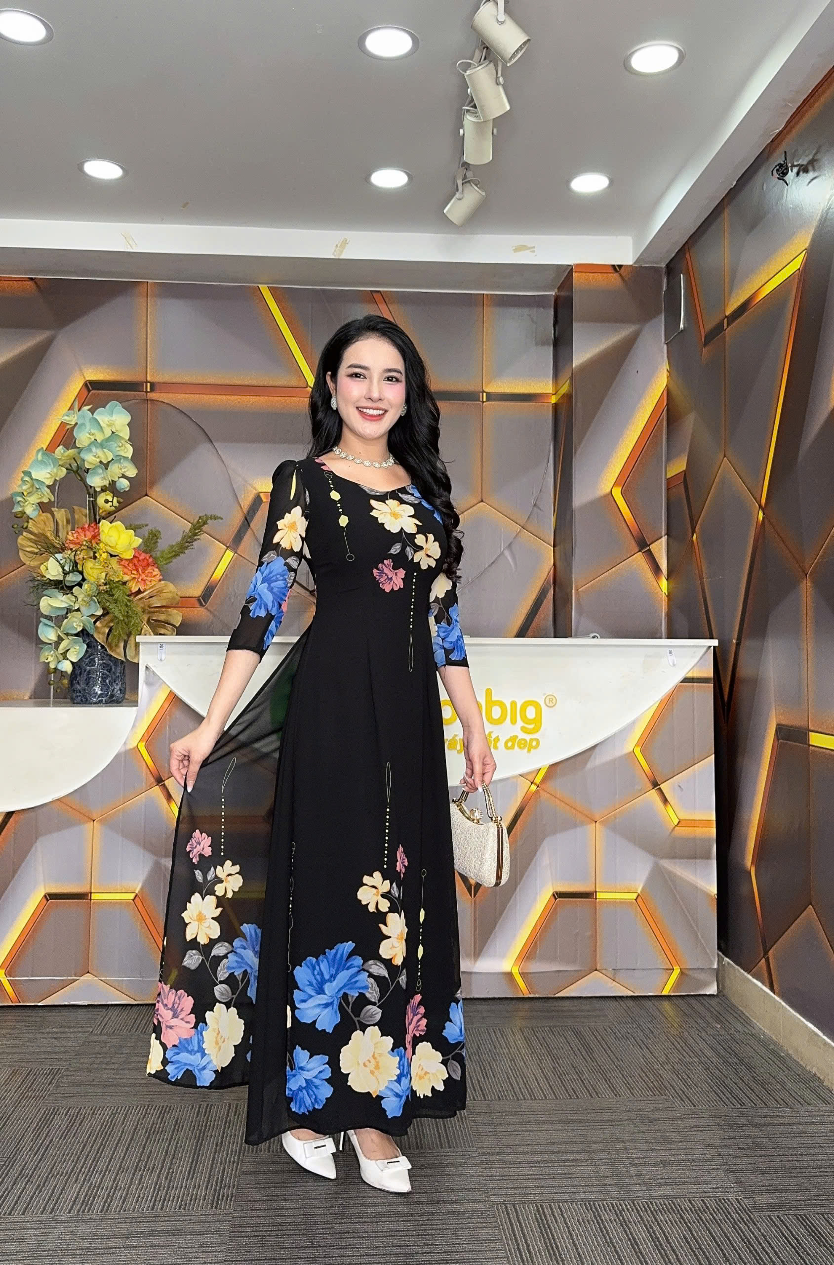 Đầm giả áo dài - Y1398 - Thương hiệu Zonbig_thumbnail_8