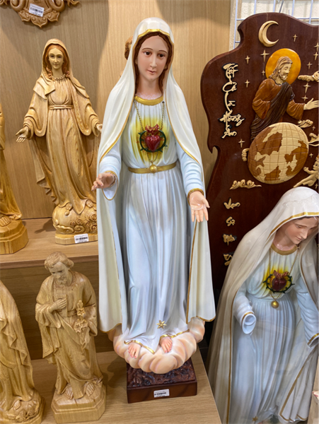 Tượng Mẹ Fatima 80cm