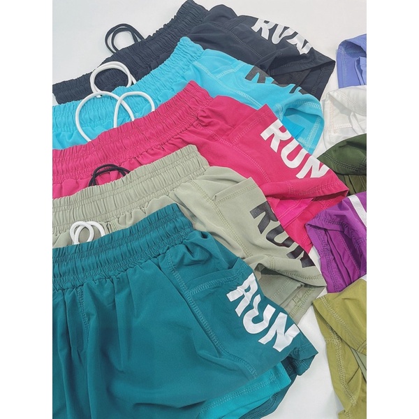 Quần Đùi Thể Thao Dáng Boxer 2 Lớp Run Siêu Xinh_thumbnail_5