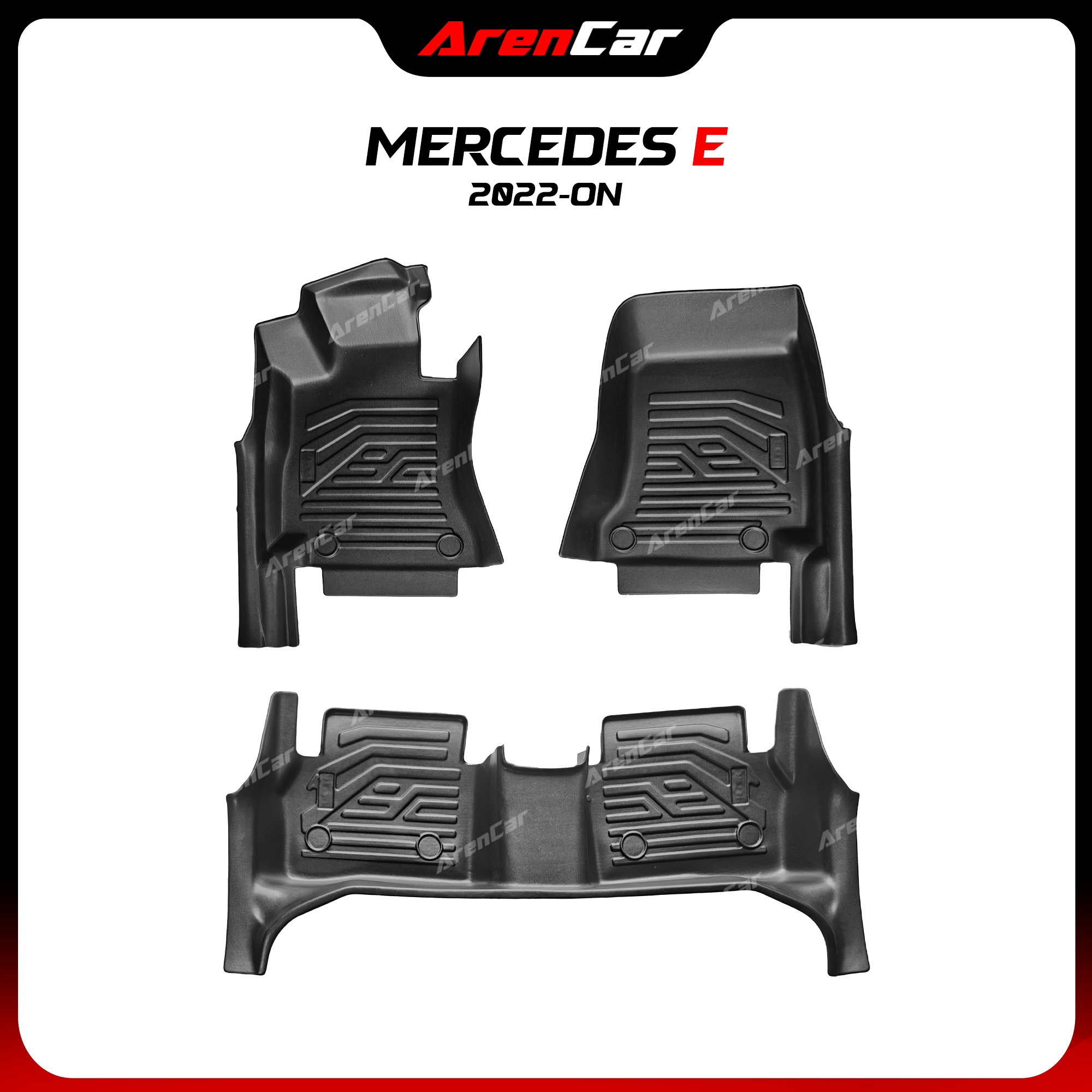 Thảm Lót Sàn Ô Tô TPE Khuôn Đúc Mercedes E