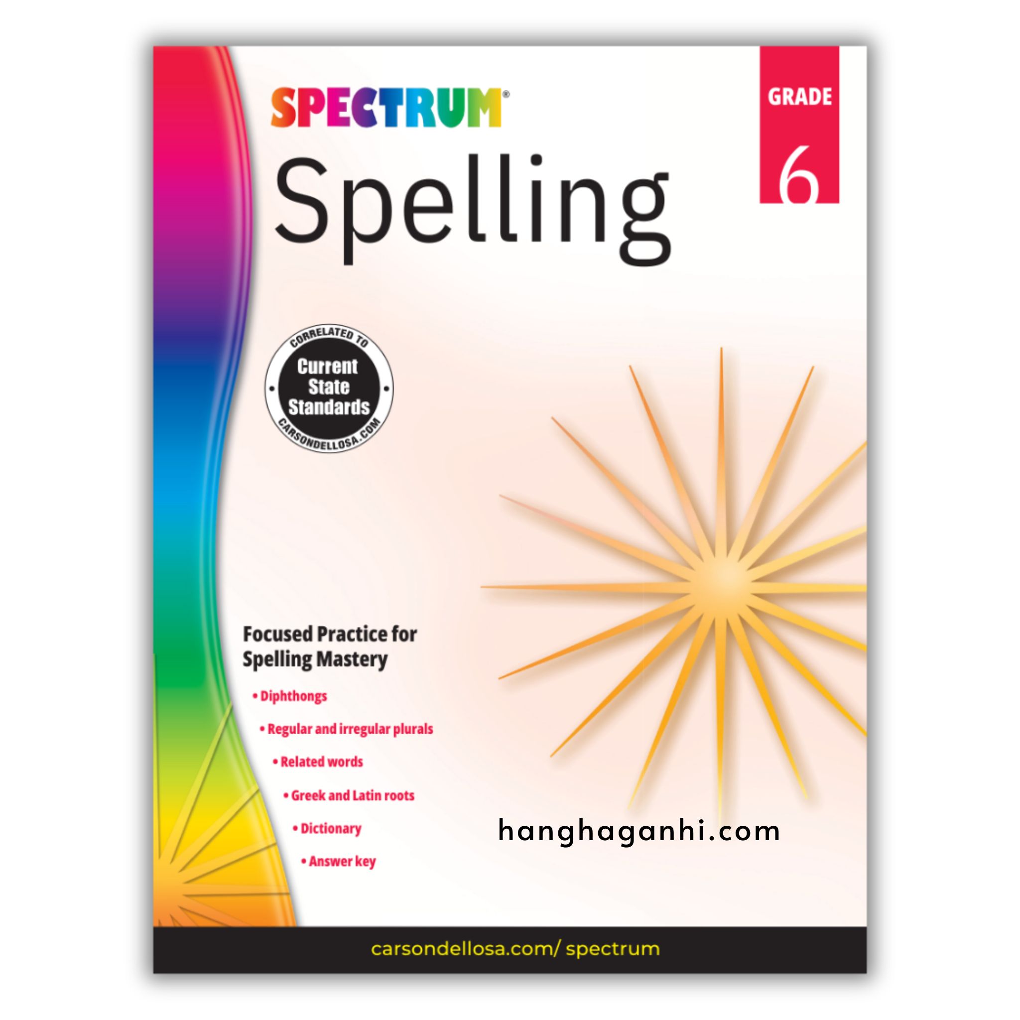 Sách Spectrum Spelling Workbook Grade 6_thumbnail_0