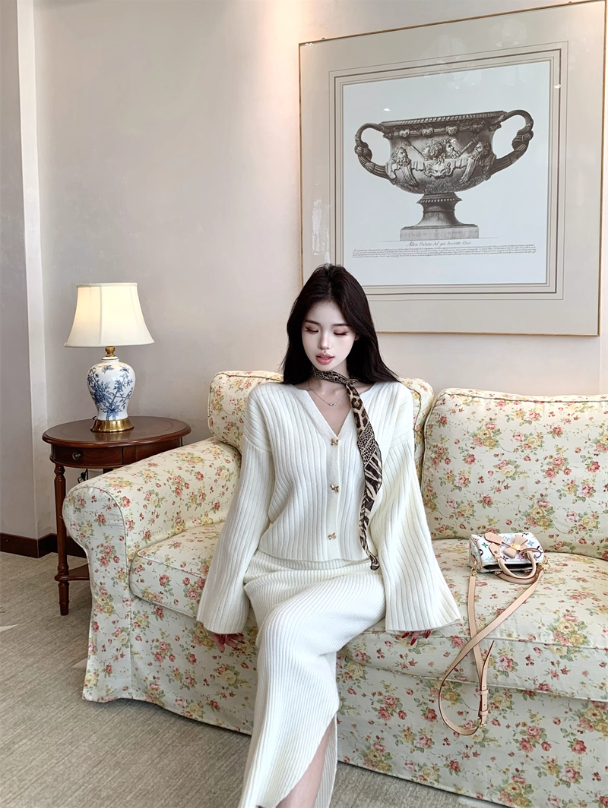 Set Len Gân Dài – Cardigan Trễ Vai Thanh Lịch_thumbnail_8