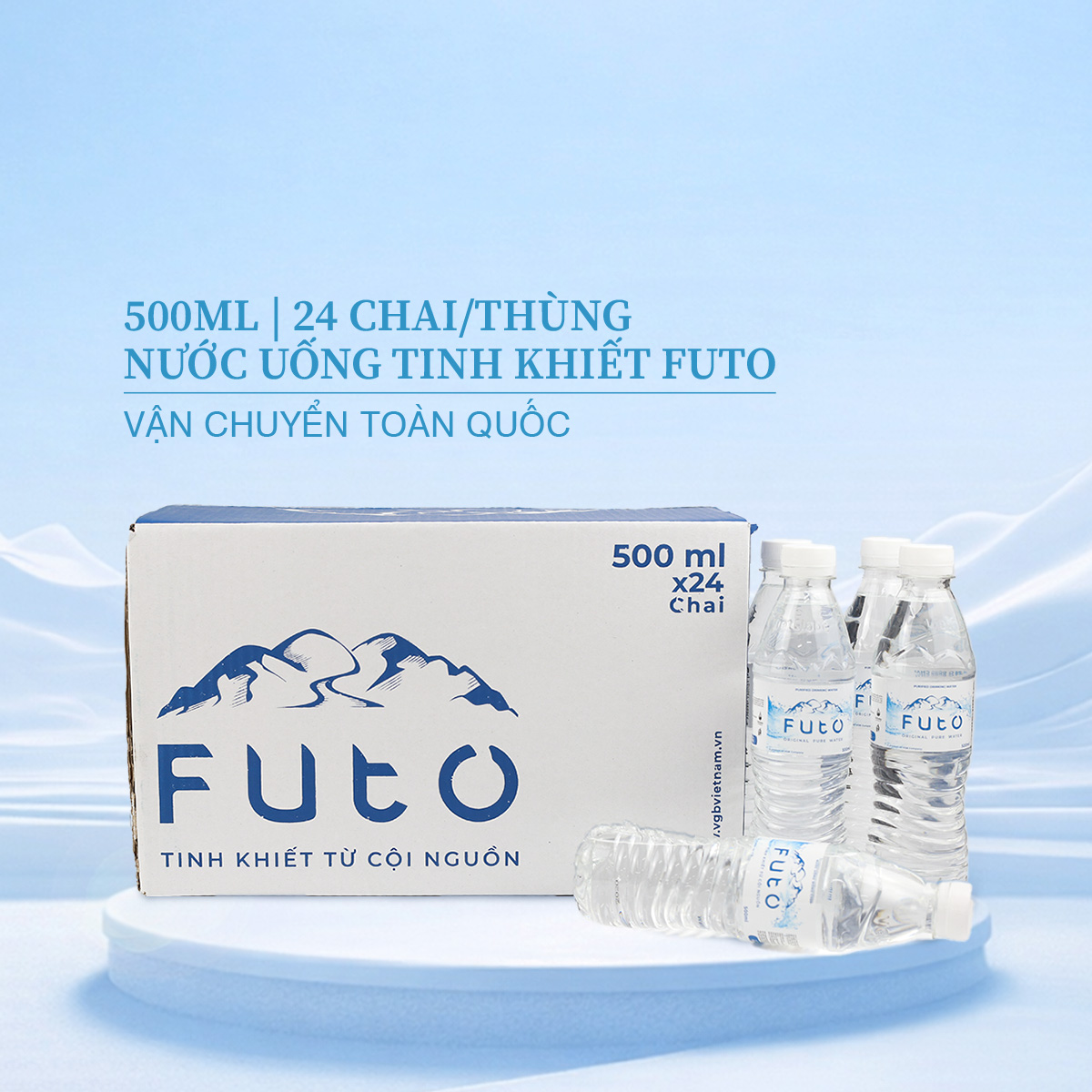 Nước uống tinh khiết Futo 500ml