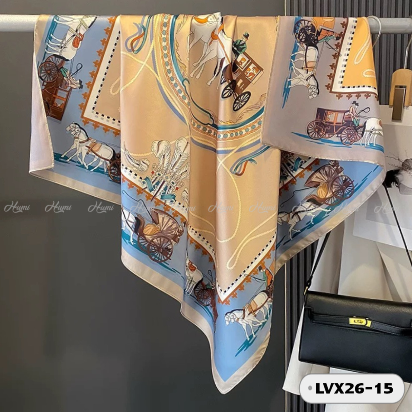 KHĂN LỤA VUÔNG 2 MẶT 90X90CM (LVX26-15)