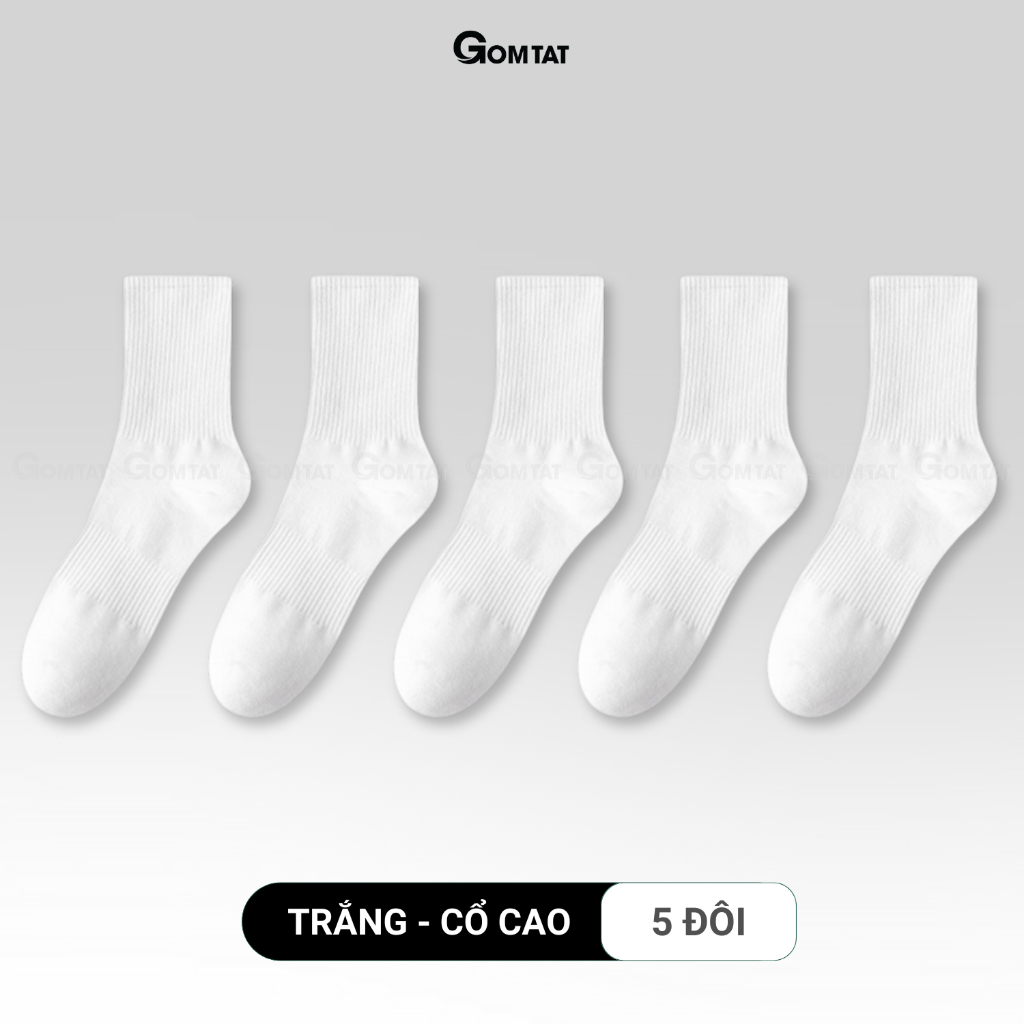 Combo 5 đôi tất trơn OAS-1704_thumbnail_4