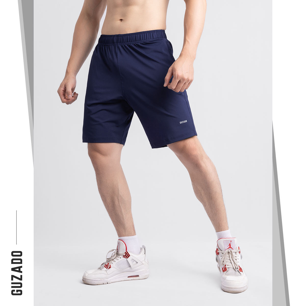 Quần Short Thể Thao GUZADO Vải Thun SIÊU CO GIÃN GSR02_thumbnail_27