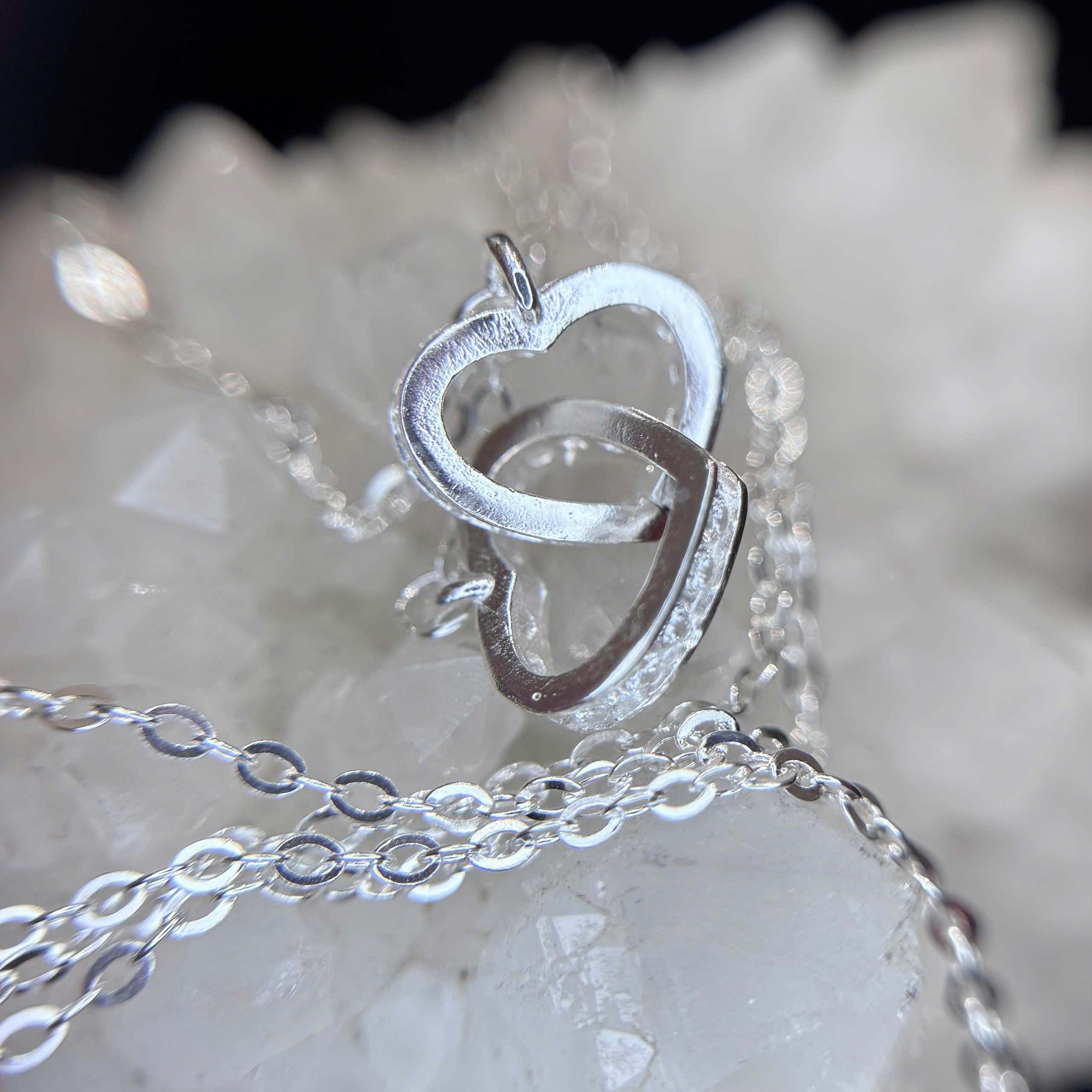 Vòng cổ bạc xi bạch kim kết mặt tim_thumbnail_2