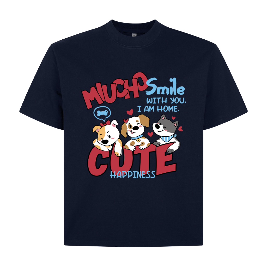 Áo thun cặp đôi Korean style form boxy 2552 Miucho vải cotton thoáng mát mềm mại_thumbnail_9