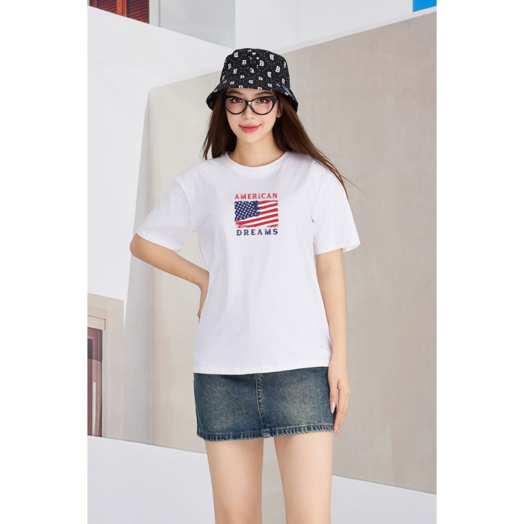 [Form Rộng] Áo thun nữ in hình 'American Dreams' - LOZA RT8157_thumbnail_5