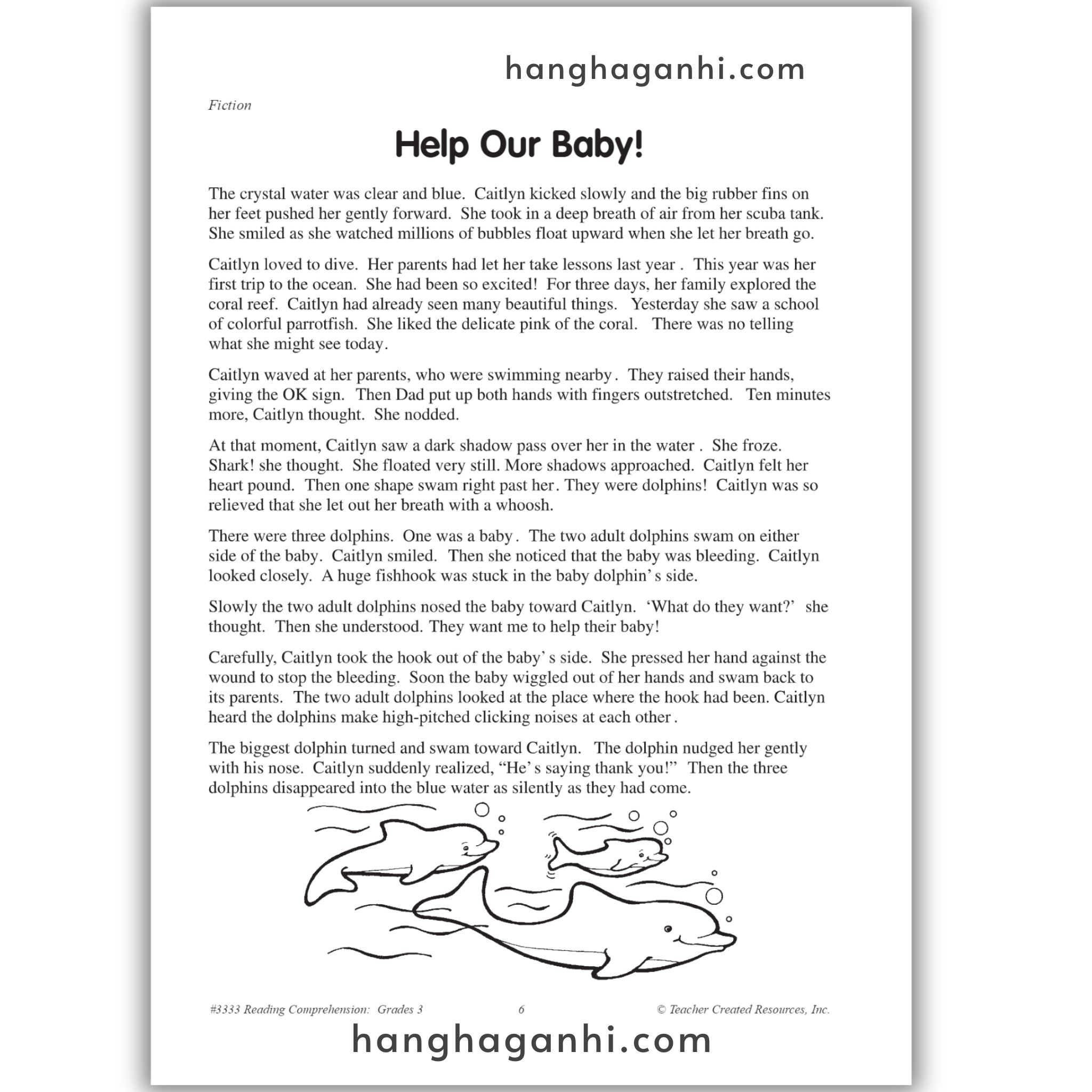 Reading Comprehension Grade 3 Teacher Created Resources, sách đọc hiểu lớp 3_thumbnail_15