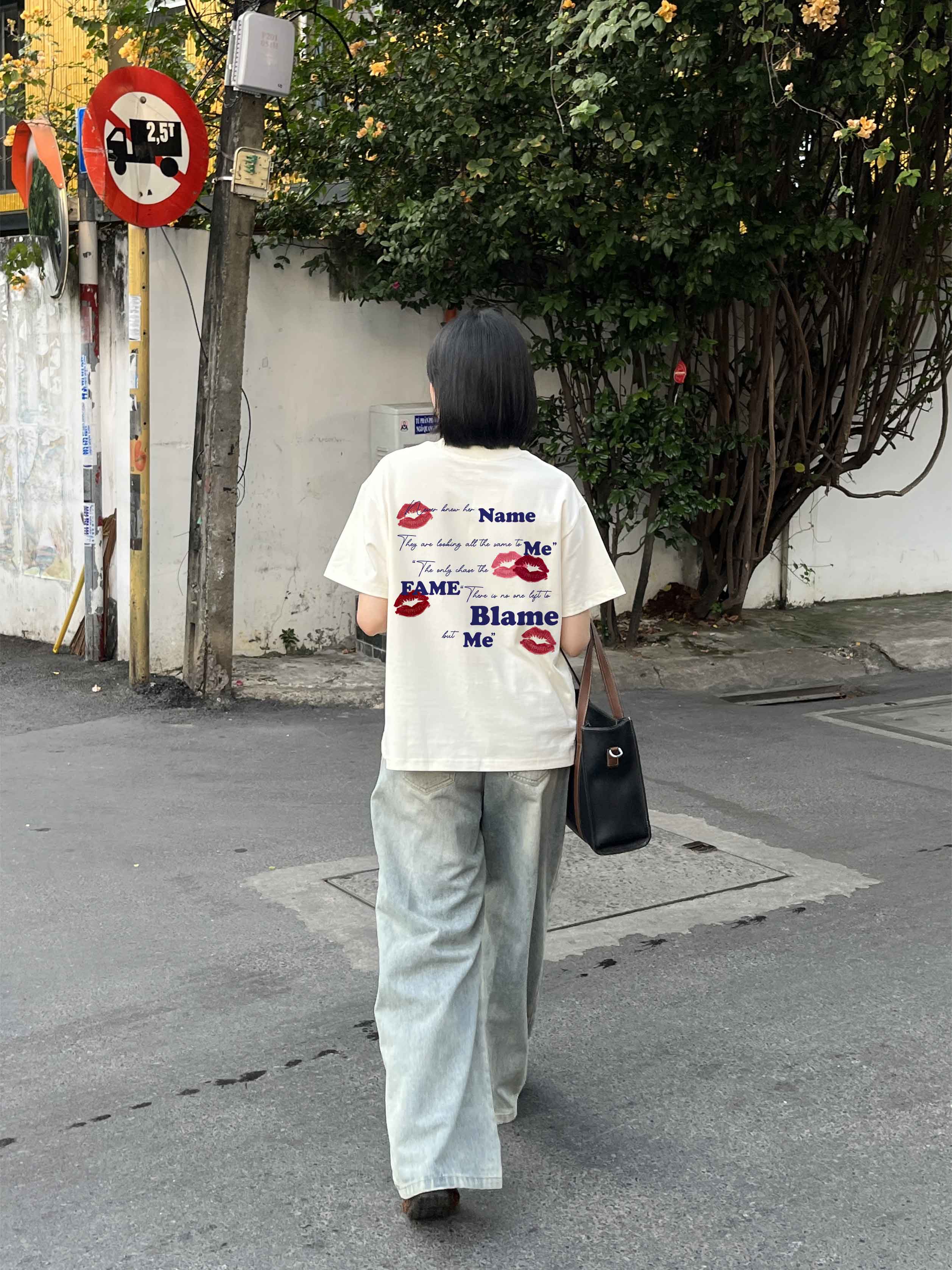 Áo phông đôi nam nữ form boxy 1984 Miucho Club cổ tròn vải cotton 2c 250gsm in mix_thumbnail_3