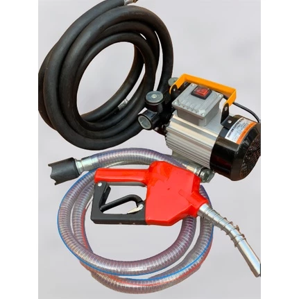 Máy Bơm Xăng, Bơm Dầu, Bơm Nhớt, Bơm Nhiên Liệu Dùng Điện 220v Có Đồng Hồ Báo Dung Lượng Lít_thumbnail_7