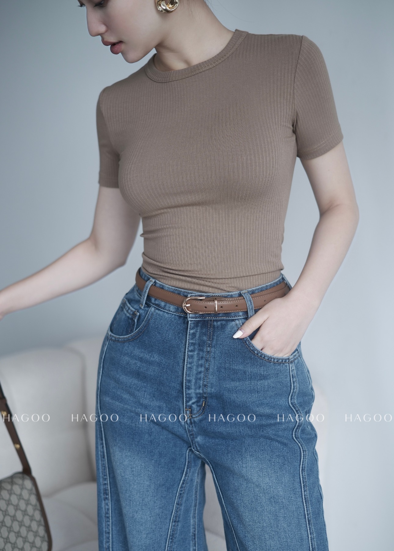 Áo thun cotton cộc tay HAGOO_thumbnail_8