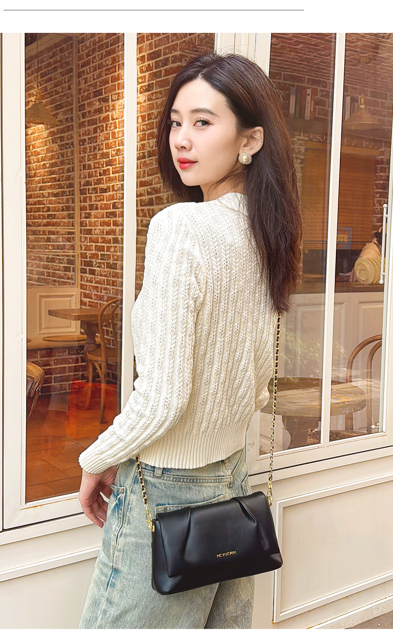 Túi Đeo Vai Chuỗi Vàng MX – Thanh Lịch Hiện Đại