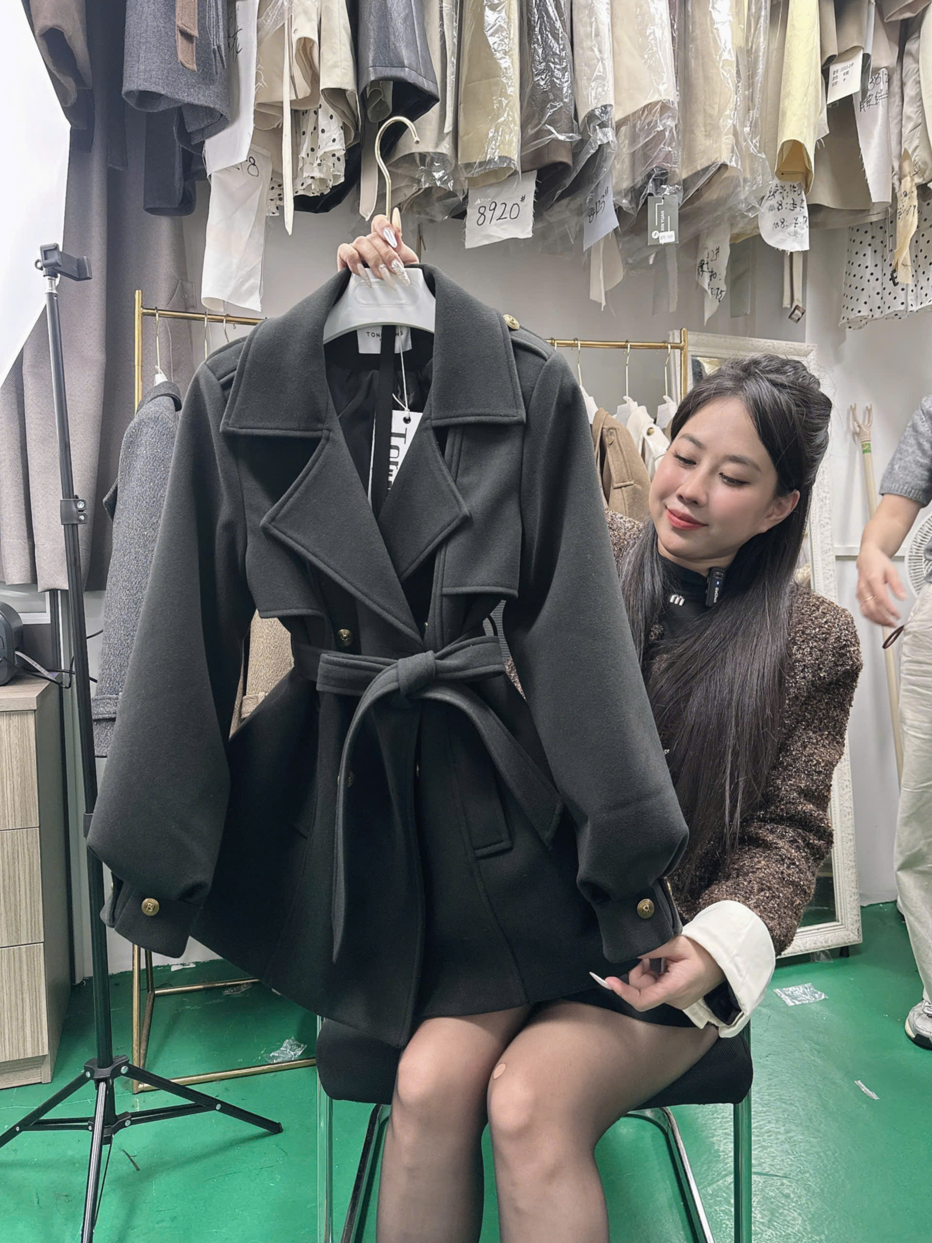 Áo mangto tay bồng ngắn - V20_thumbnail_0