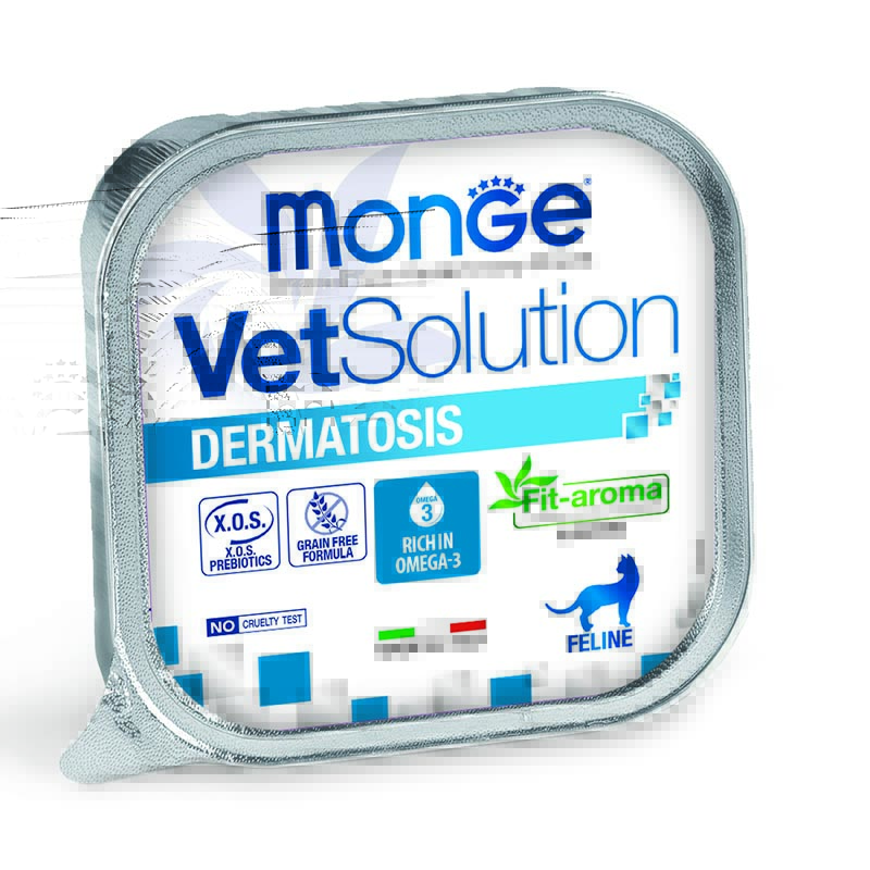 Monge VetSolution  Dermatosis Feline 100g