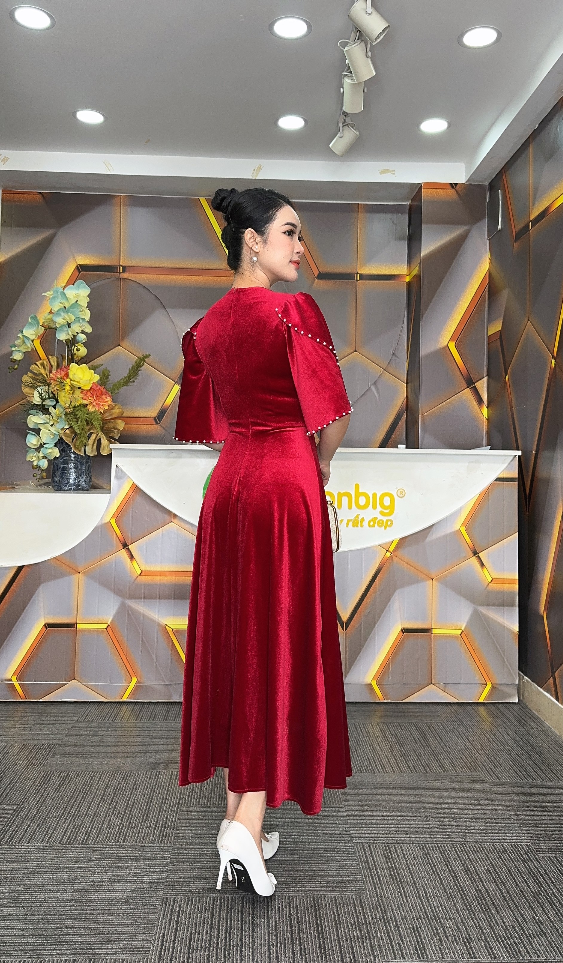 Đầm xòe - Y1850 - Thương hiệu Zonbig_thumbnail_2