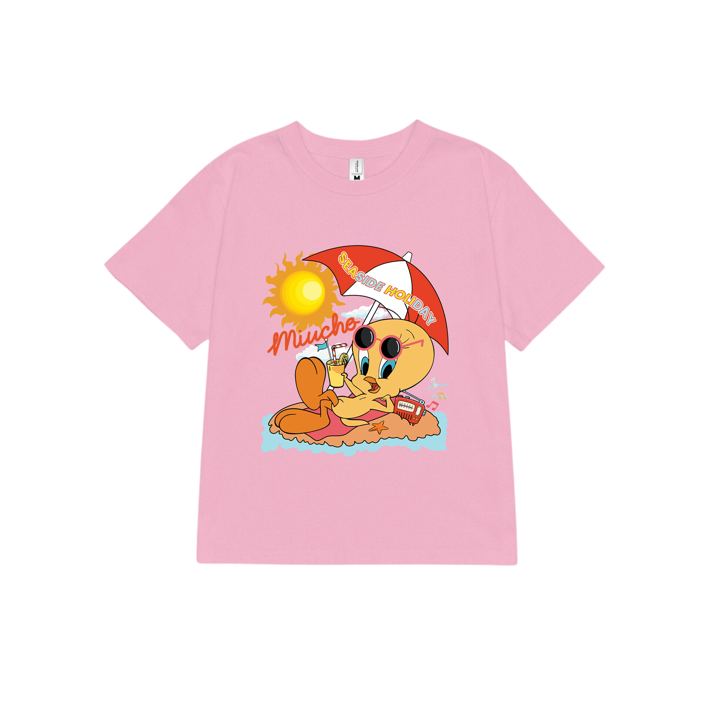 Áo thun baby tee form ôm dễ thương mùa hè ABD1051 Miucho tay ngắn Cổ tròn hotrend in artwork_thumbnail_17