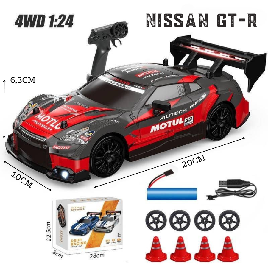 Xe đua Điều khiển 𝐃𝐨𝐝𝐠𝐞 𝐂𝐡𝐚𝐥𝐥𝐞𝐧𝐠𝐞𝐫 𝐒𝐑𝐓 𝐇𝐞𝐥𝐥𝐜𝐚𝐭 tỉ lệ 1:20_thumbnail_4