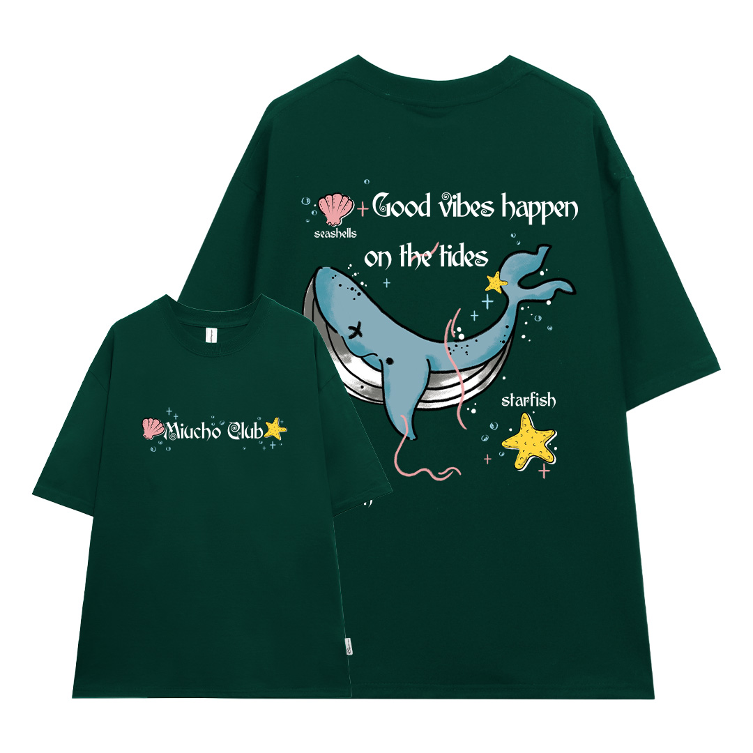 Áo thun form rộng unisex mùa hè ATD1038 Miucho vải cotton tay lỡ cổ tròn in mix_thumbnail_9