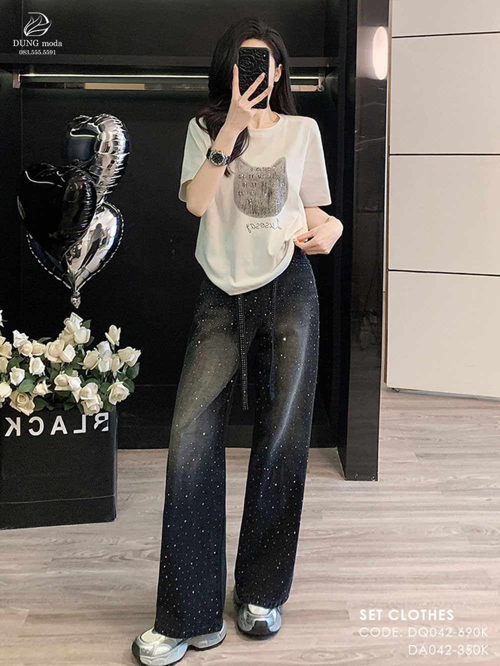 Quần Jean Suông DungModa DQ042 7348B_thumbnail_3