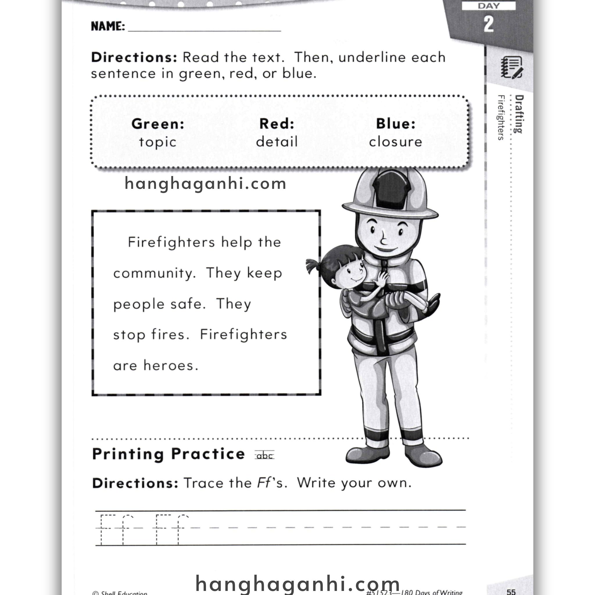 Sách 180 Days Of Writing Grade K_thumbnail_16