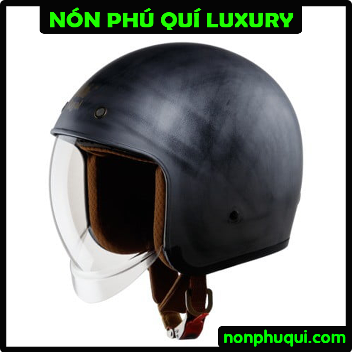 Nón Royal M139 Kính Âm Xám Nhám Xướt