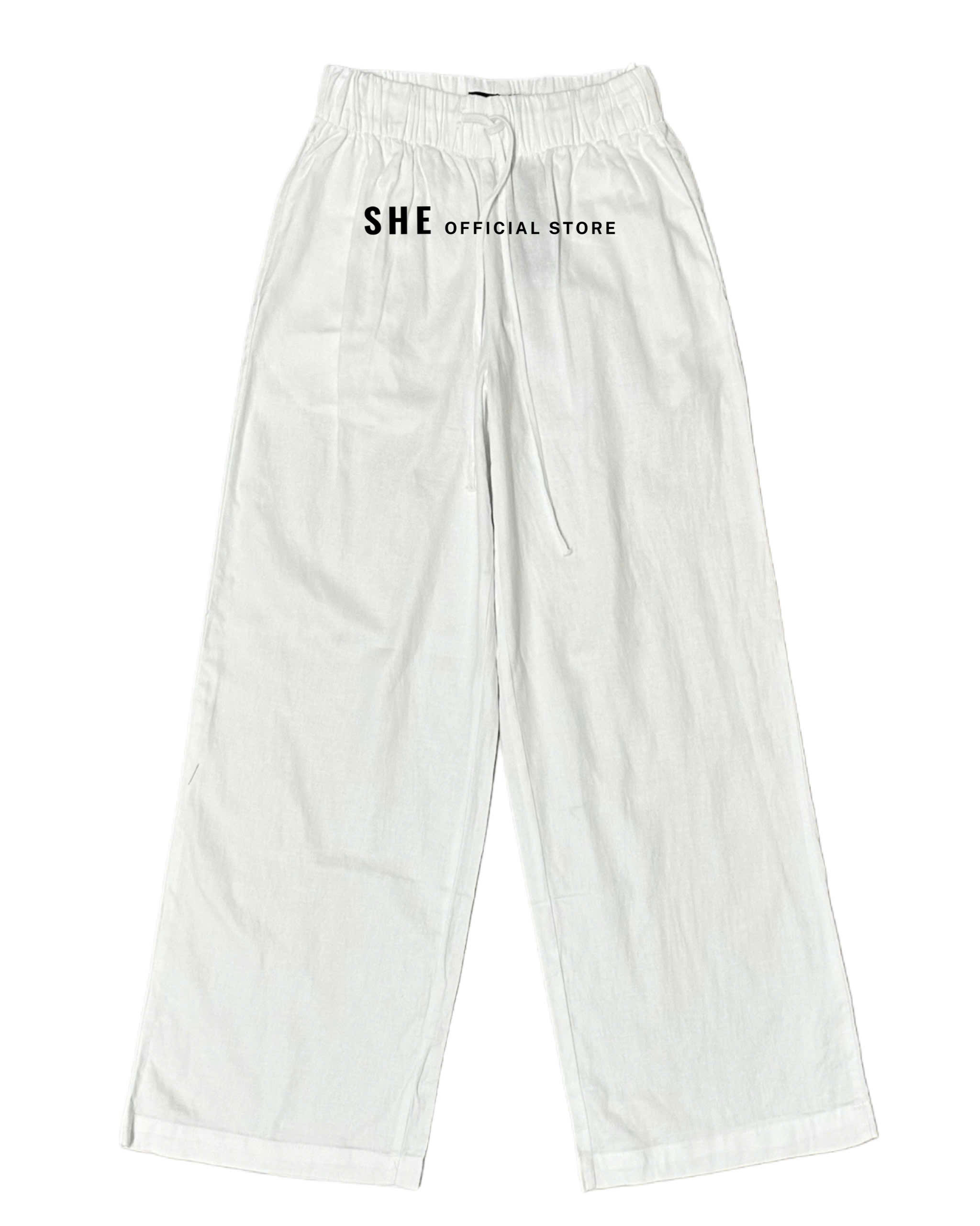 H984 QUẦN LINEN ME TRẮNG