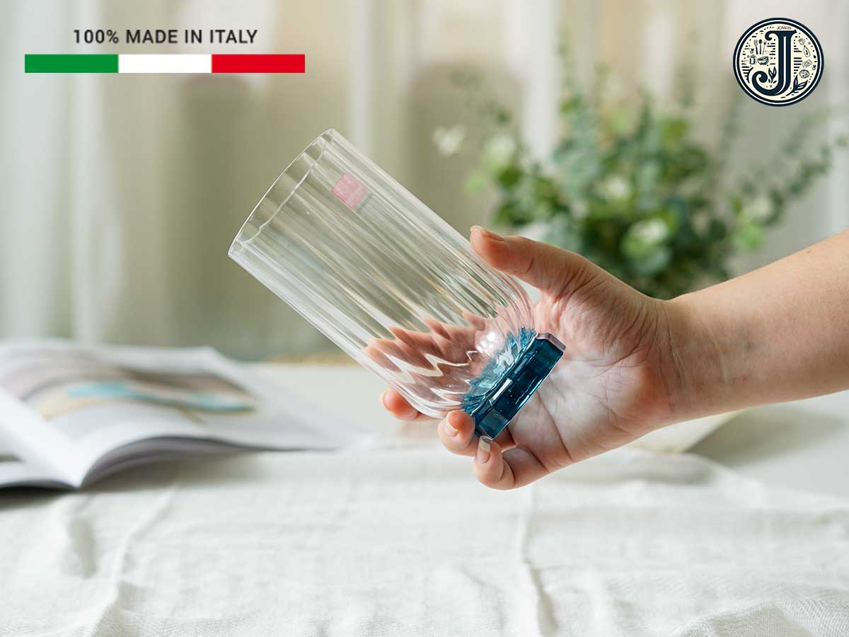 Ly thủy tinh 430ml cao cấp sang trọng Florian đáy xanh J000199_thumbnail_2