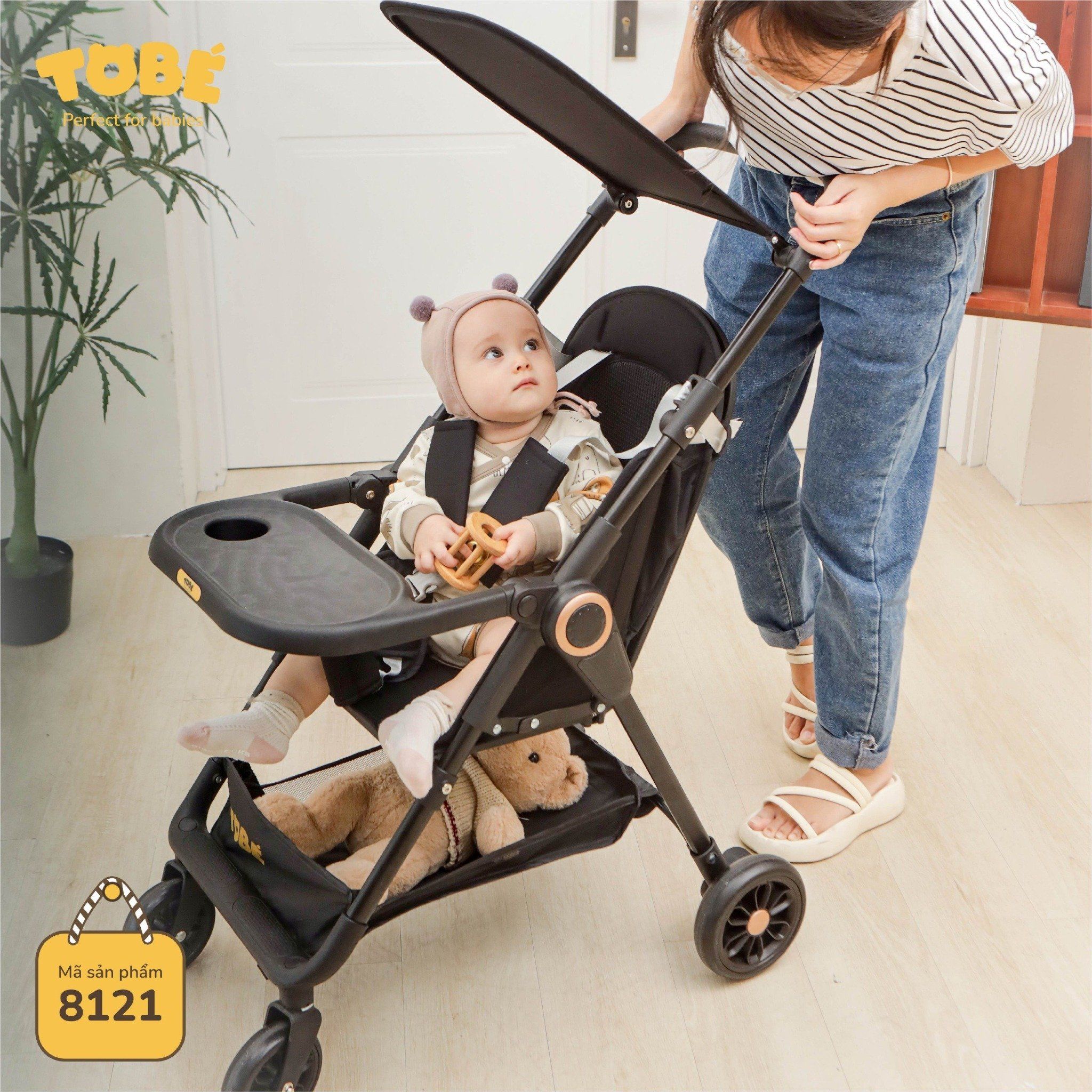 Xe đẩy gấp gọn Andy (Black, Beige)_thumbnail_4