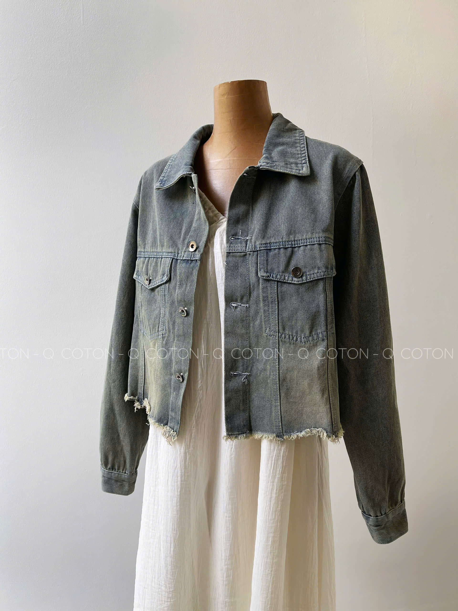 Set dài nữ ( ĐẦM DÀI + ÁO KHOÁC JEAN )_thumbnail_4