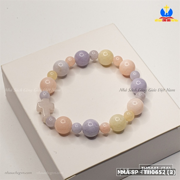 Vòng Mân Côi đá 12ly