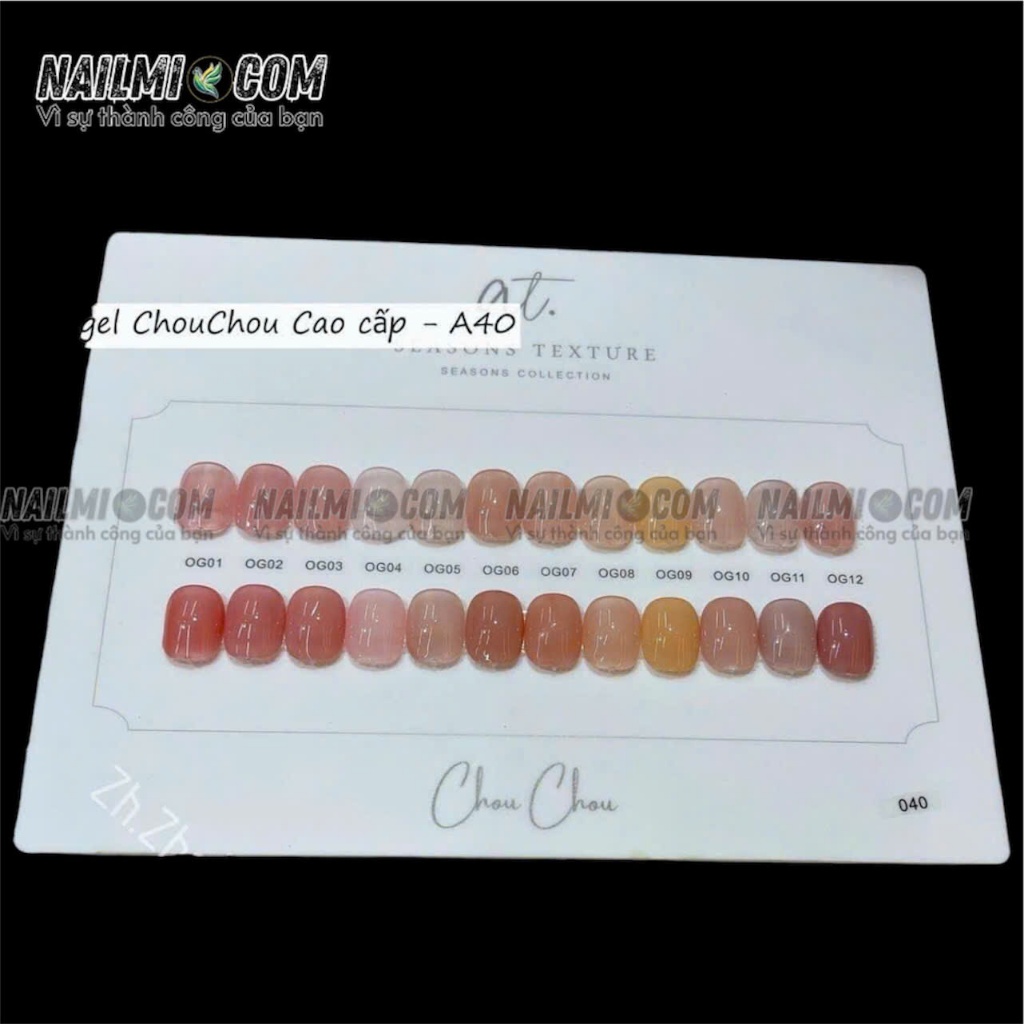 Set thạch - 12 màu - Chouchou - Cao cấp_thumbnail_1