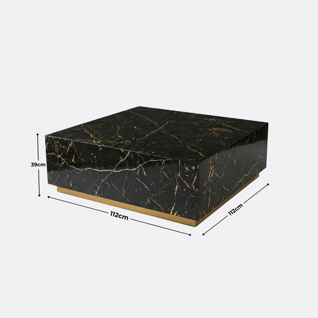 BÀN SOFA VUÔNG DARCY FAUX ZGALLERIE by inspireQ