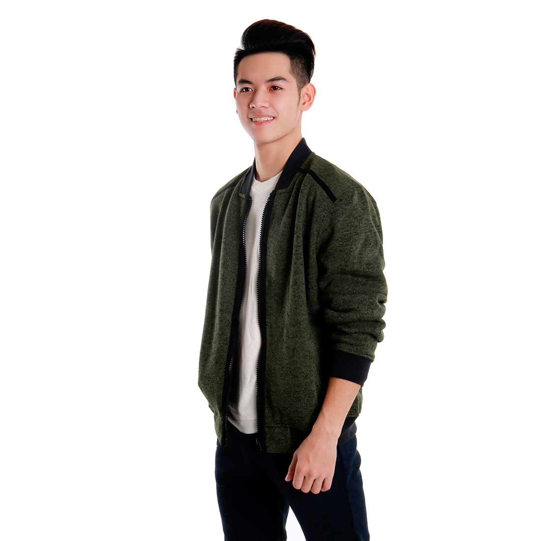 ÁO KHOÁC NAM D6074 NARSIS VẢI NỈ ẤM ÁP, MỀM MẠI, THÍCH HỢP MÙA ĐÔNG, GIỮ NHIỆT TỐT