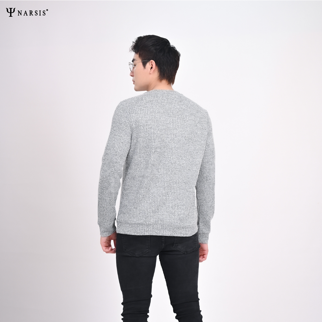 ÁO THU ĐÔNG NAM D0029 NARSIS VẢI LEN COTTON ẤM ÁP, THOÁNG MÁT, GIỮ ẤM TỐT, MỀM MẠI_thumbnail_4