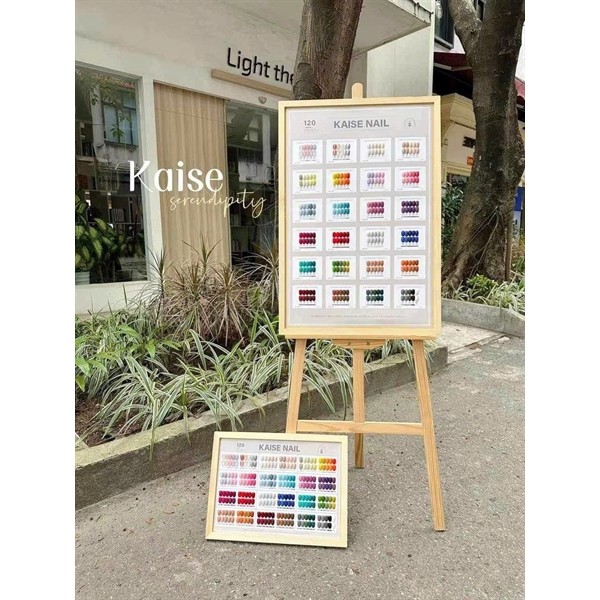 Set sơn gel - 120 Màu - KAISE - Tặng 2 Bảng Màu + Base Top_thumbnail_0