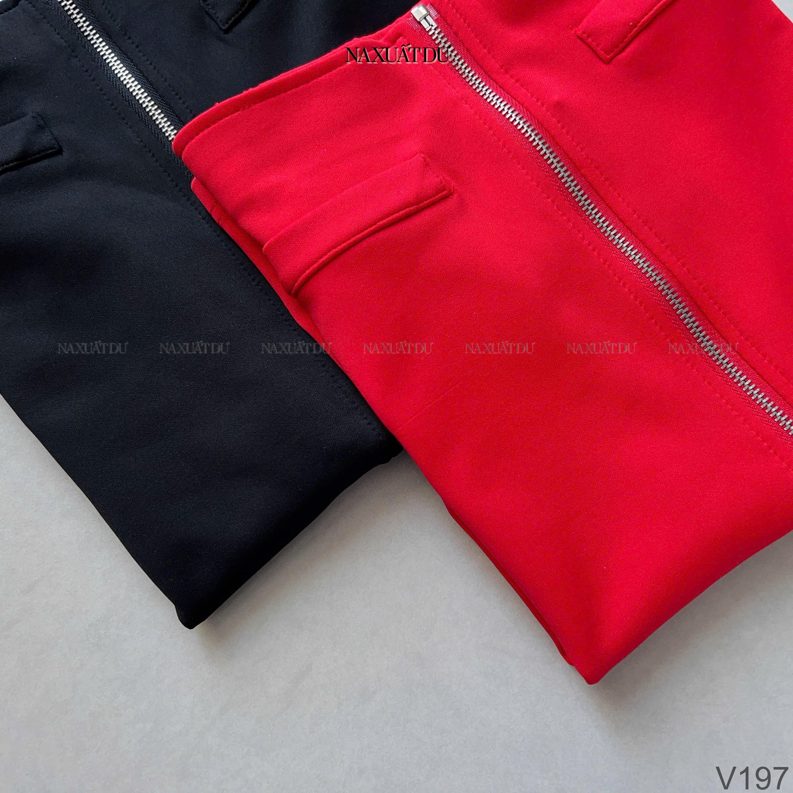 Chân váy bút chì dây kéo trước nữ - V197 (SALE) - TK_thumbnail_22