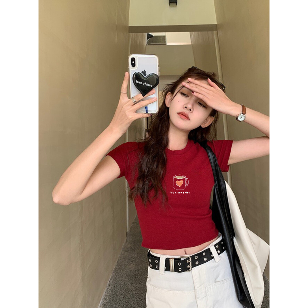 [Form ôm] Áo croptop nữ dáng ôm body chất thun borip co giãn 4 chiều - LOZA G0140_thumbnail_9