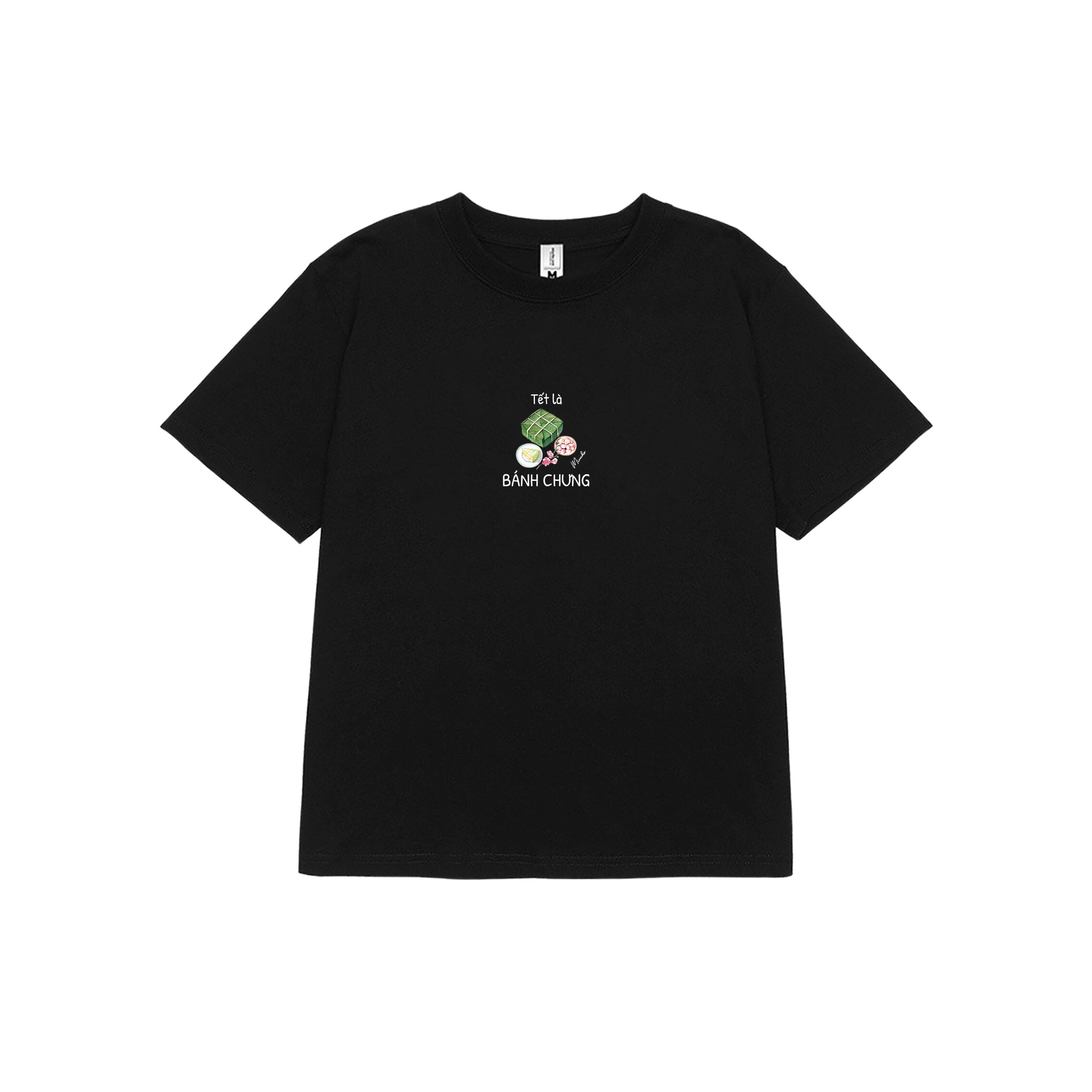 Áo baby tee tết cổ tròn chất vải cotton 4c co giãn thoáng mát 1848 Miucho in mix_thumbnail_8