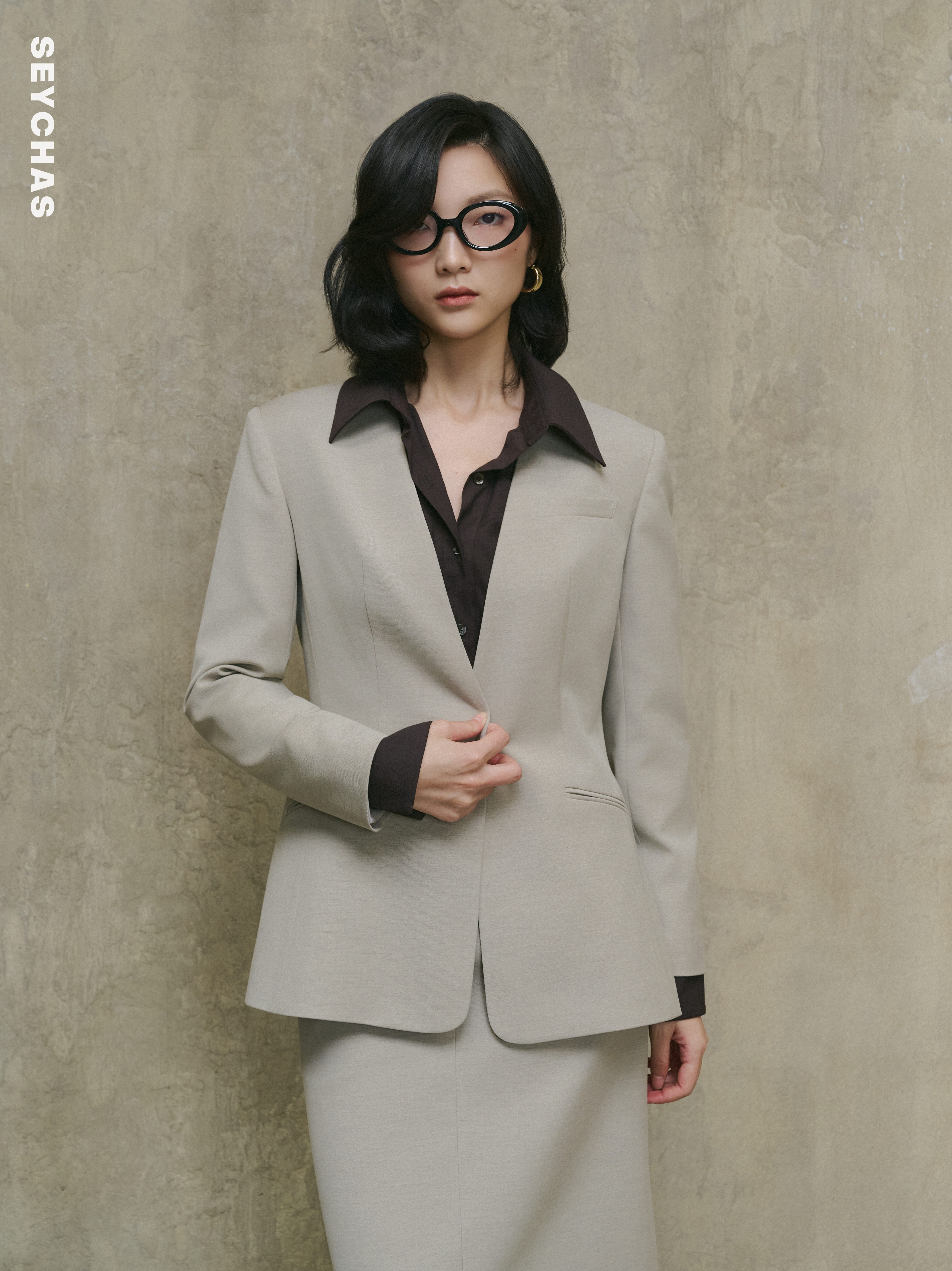 AUREA BLAZER -  Light grey_thumbnail_0