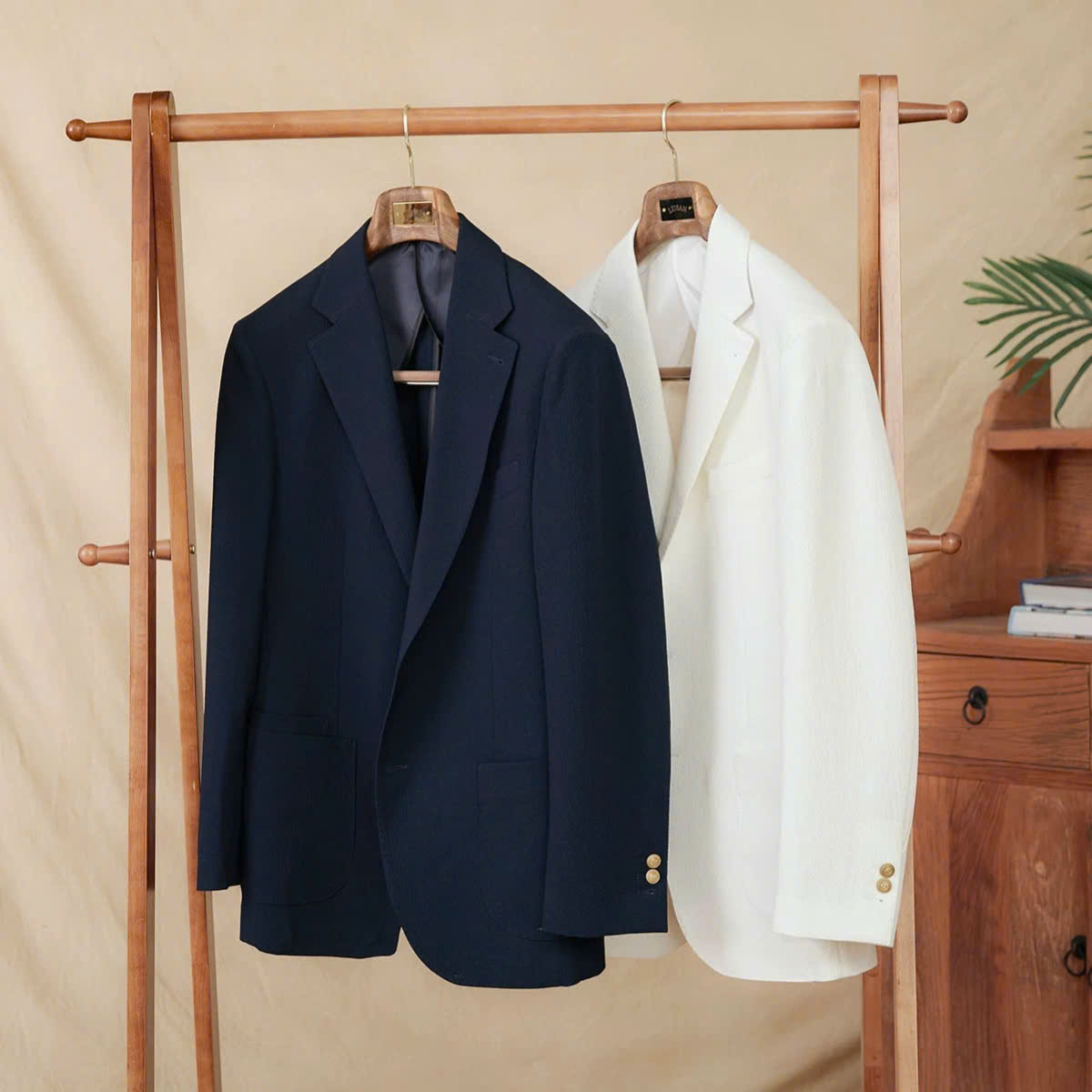 Roma Seersucker Blazer Season 2