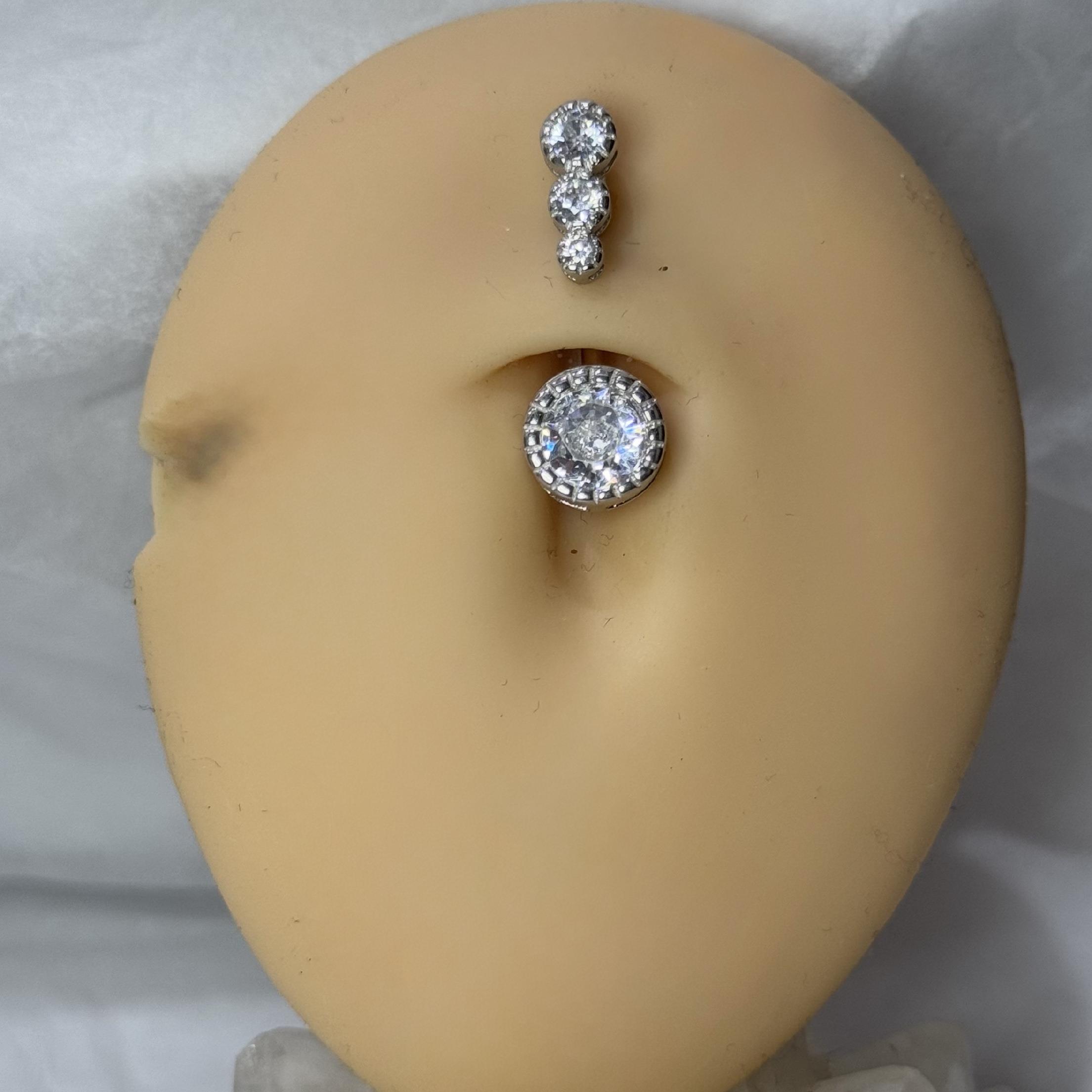 rốn bạc xi bạch kim đá chấu trụ dải ba viên _thumbnail_3