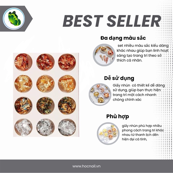 Set giấy nhún - nguyên miếng - 12 hũ - mix màu_thumbnail_2