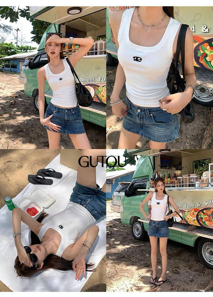 [ GUTOU ] Áo Ba Lỗ Thun Gân Thêu Logo AE_thumbnail_5