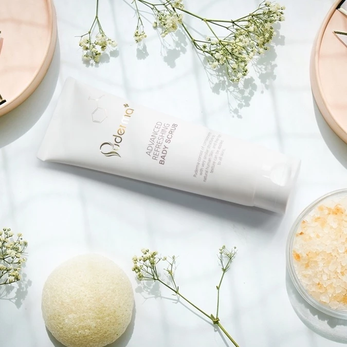 Tẩy da chết Body Puderma Advanced Refeshing Bady Srub giúp da mịn màng_thumbnail_1