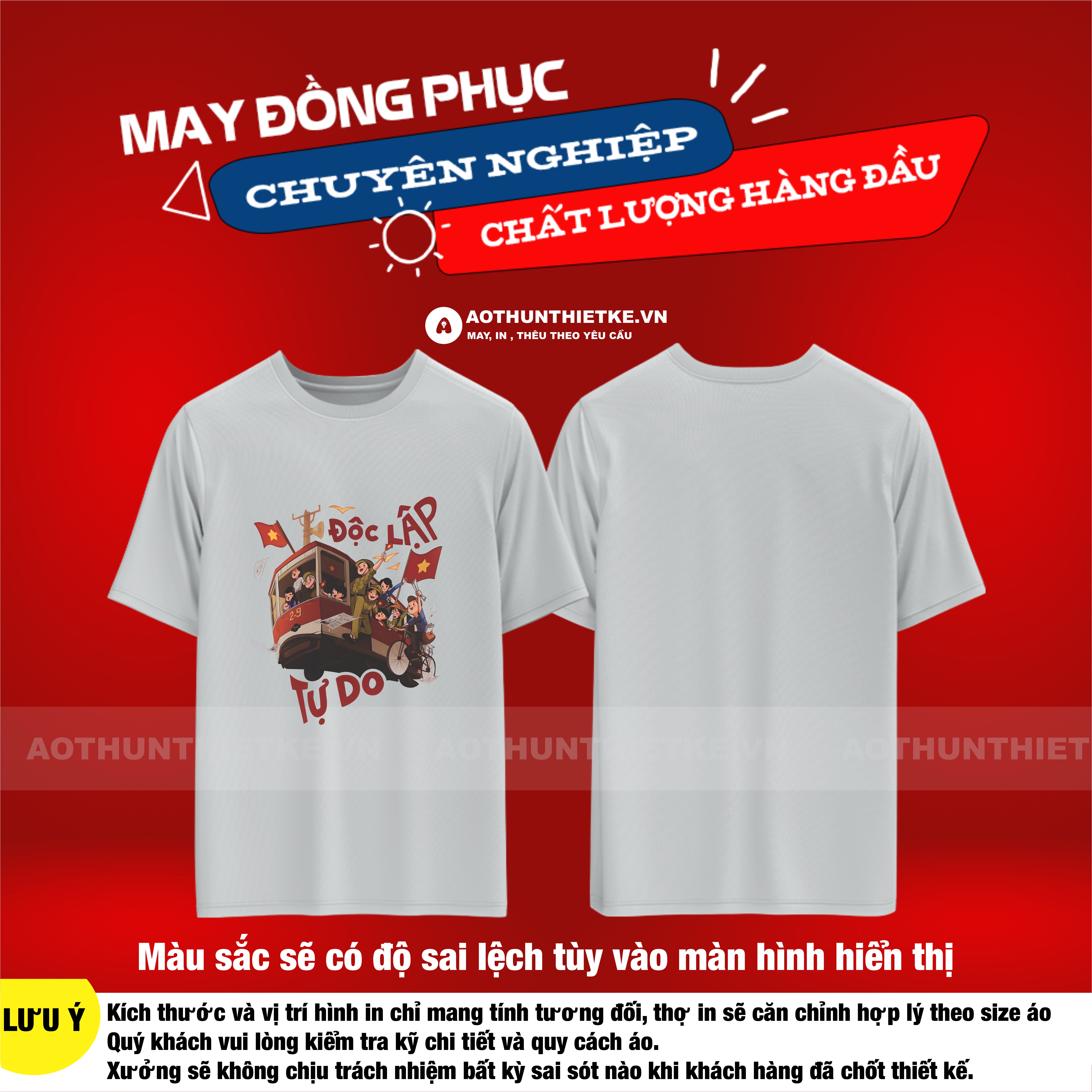 Áo Thun Việt Nam Độc Lập Tự Do AK1